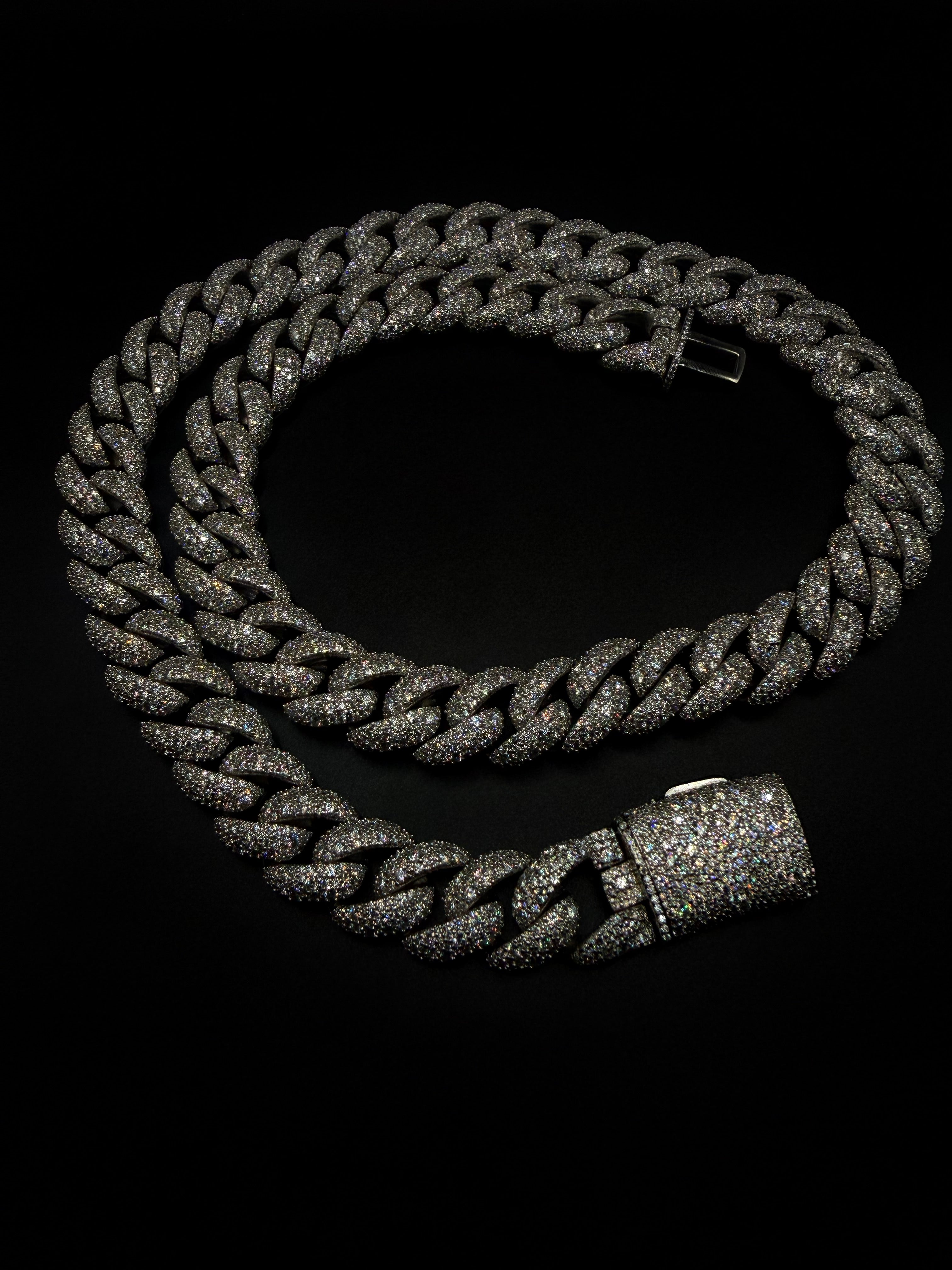 Silver Mosaic Setting 15mm