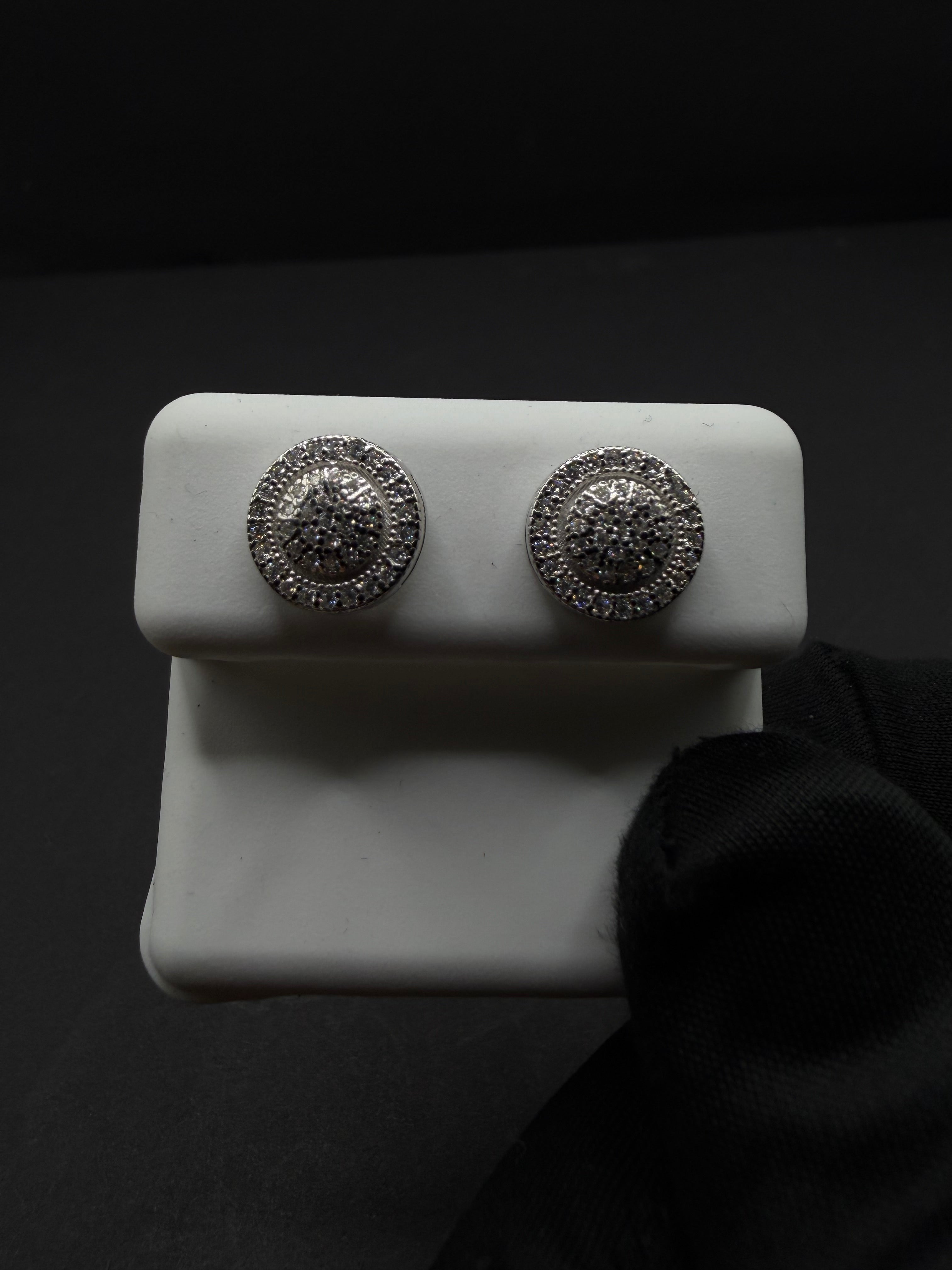 Silver Circle Earring's
