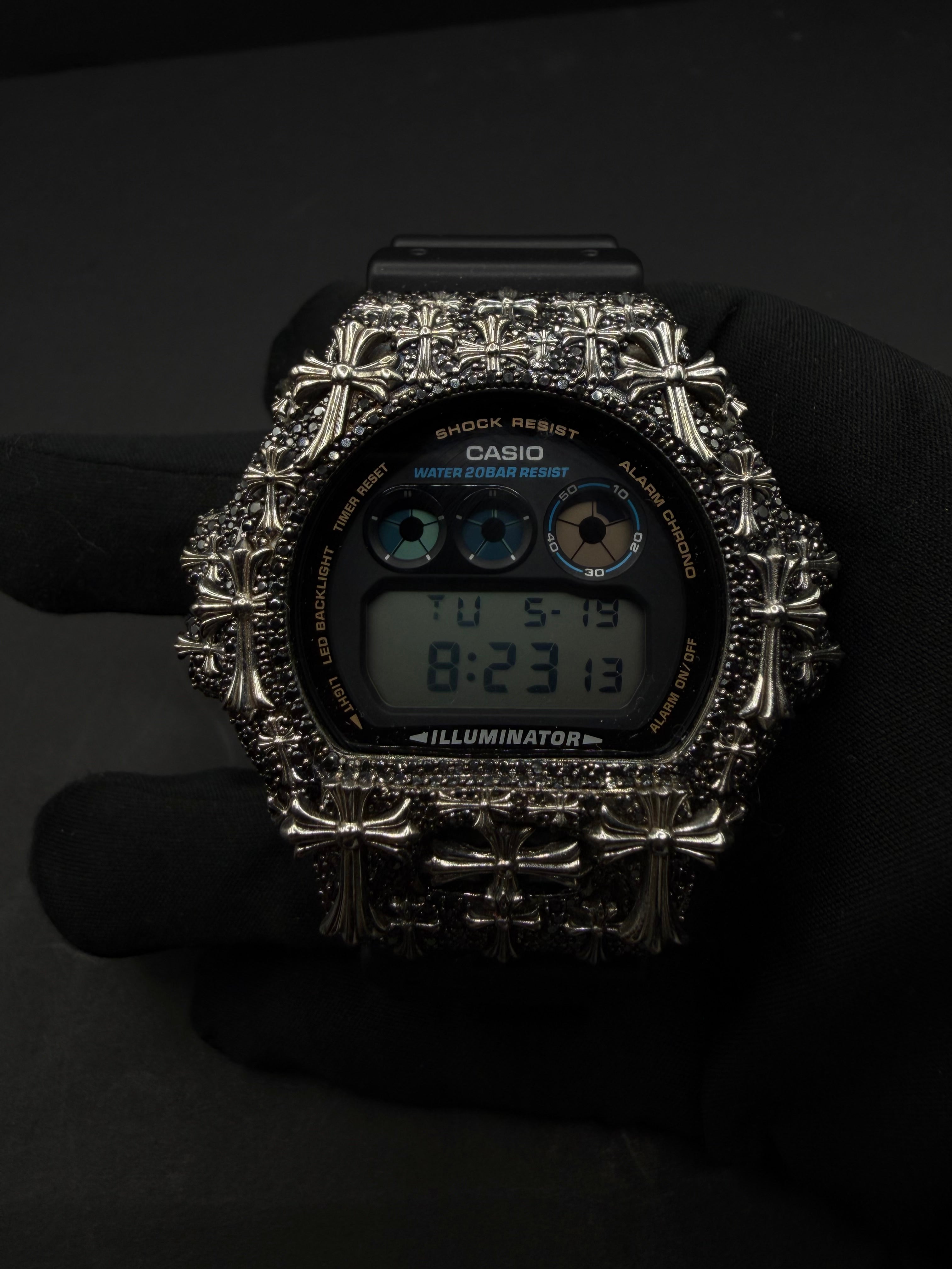 Black Cross g shock