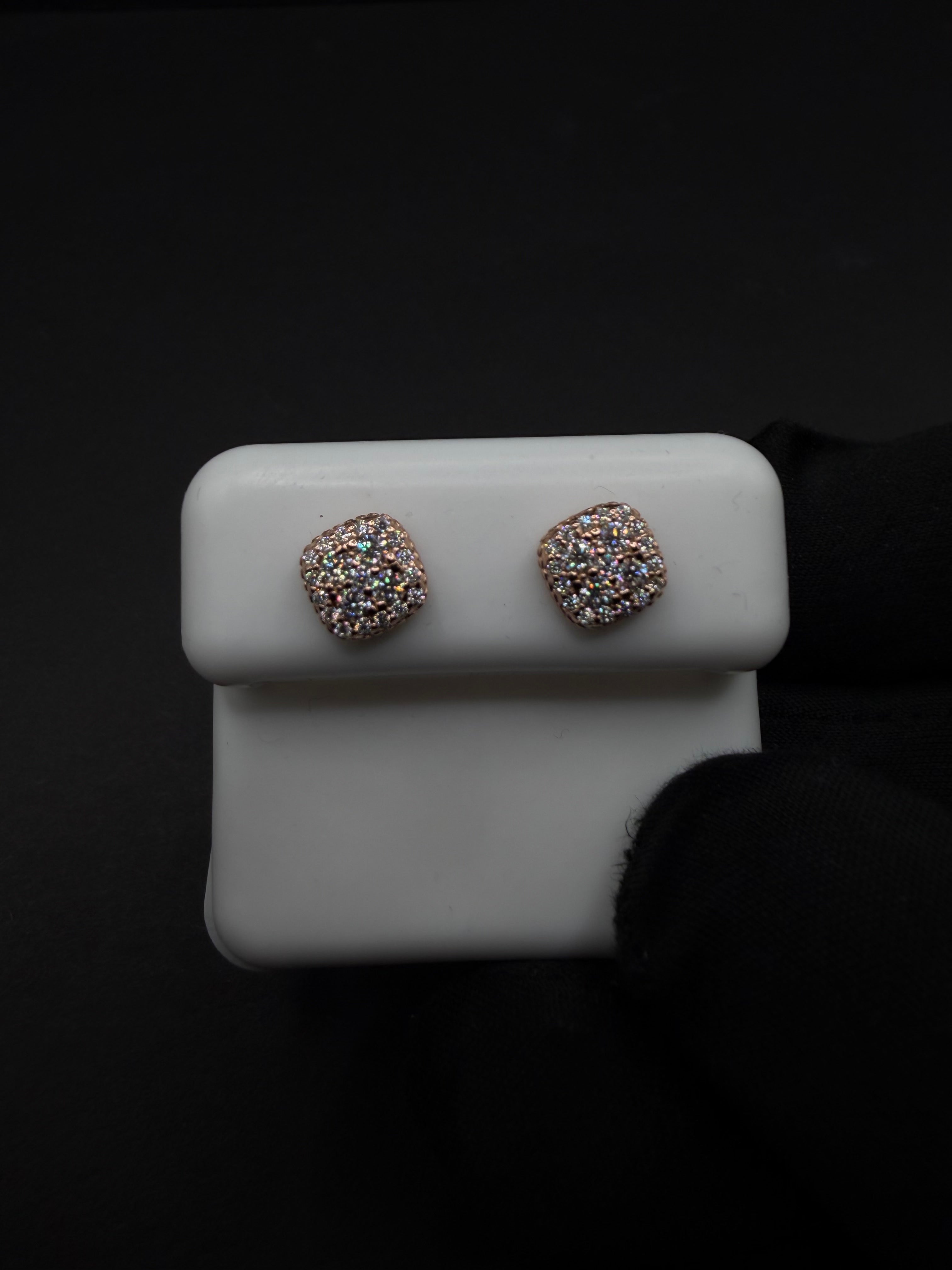 Rose Gold Square Earring's